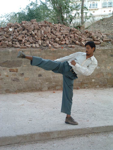 AjmerSanjaysHobbyIsKarate