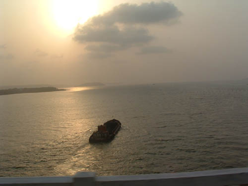 GoaBoatSunset